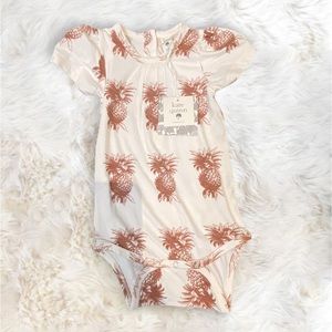 NWT Kate Quinn Bamboo Pinapple Romper